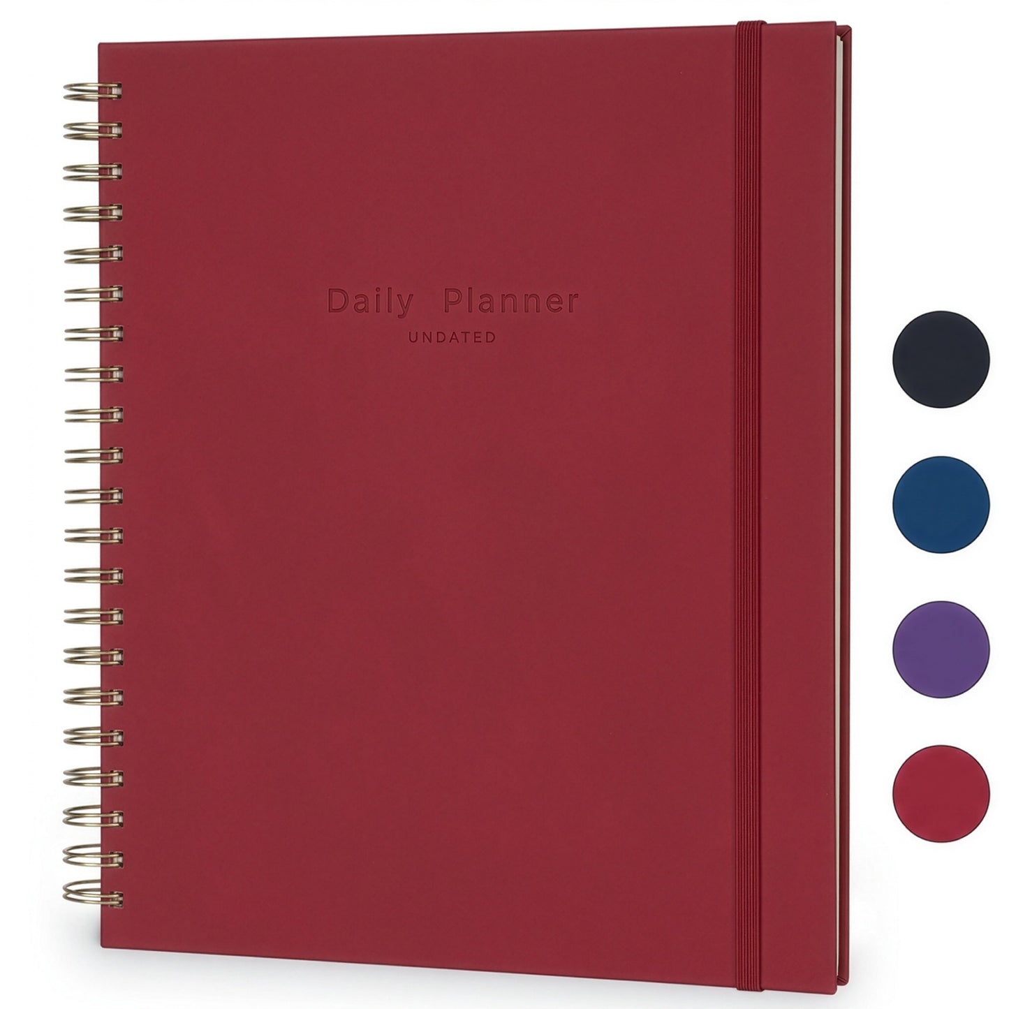 Undated Daily Planner (2025-2027)  InspireLux Collection