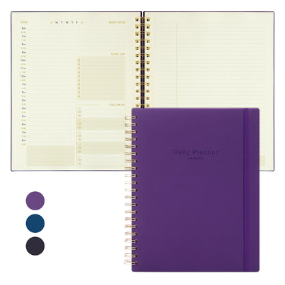 Undated Daily Planner (2025-2027)  InspireLux Collection