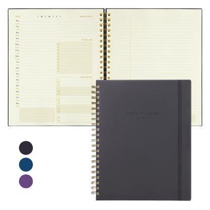 Undated Daily Planner (2025-2027)  InspireLux Collection