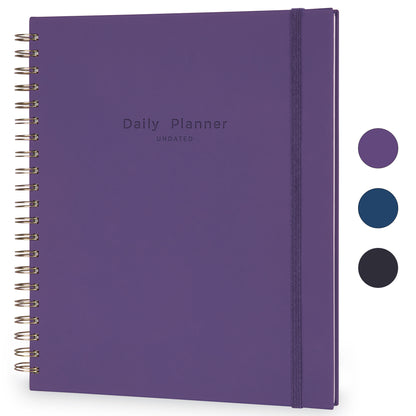 Undated Daily Planner (2025-2027)  InspireLux Collection